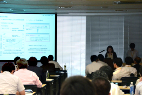 業務発表会の様子